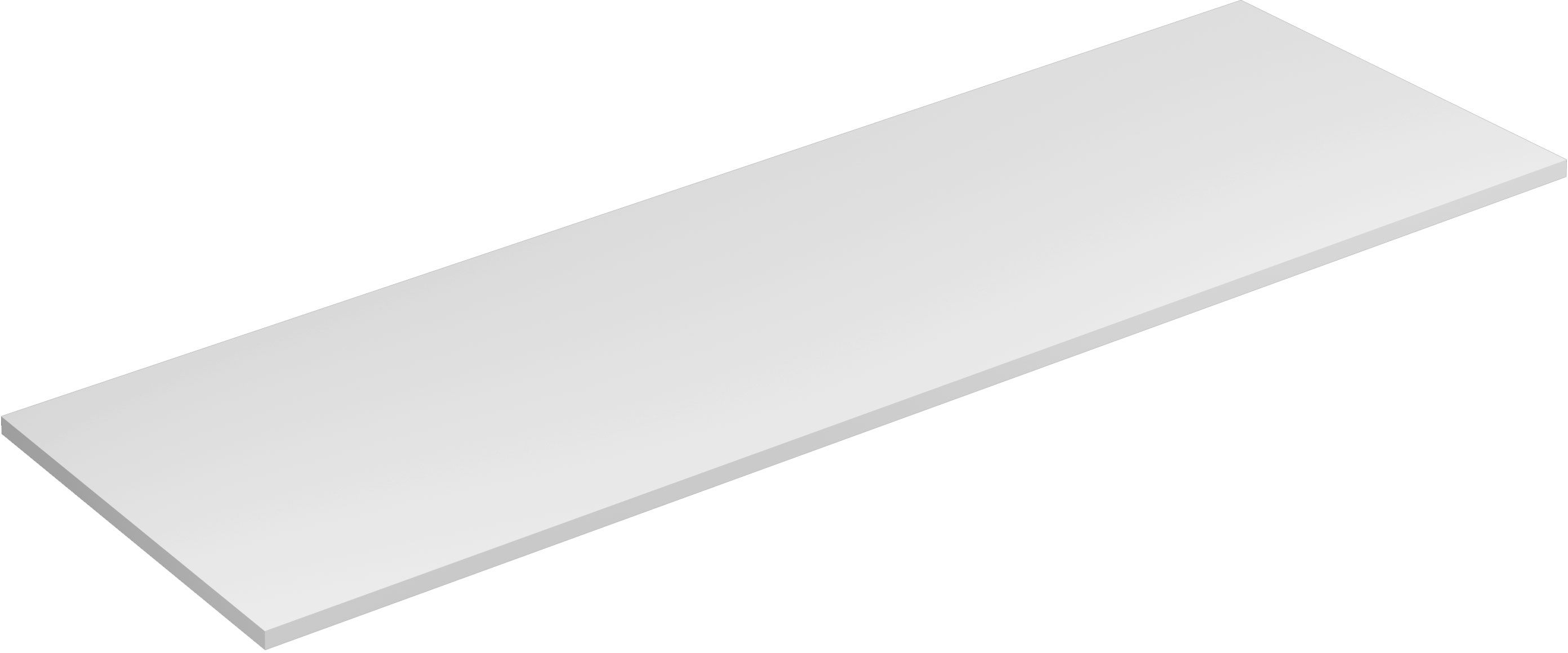 Kludi Icos Naphtha-Arbeitsplatte 160x50 cm weiß 50T16053