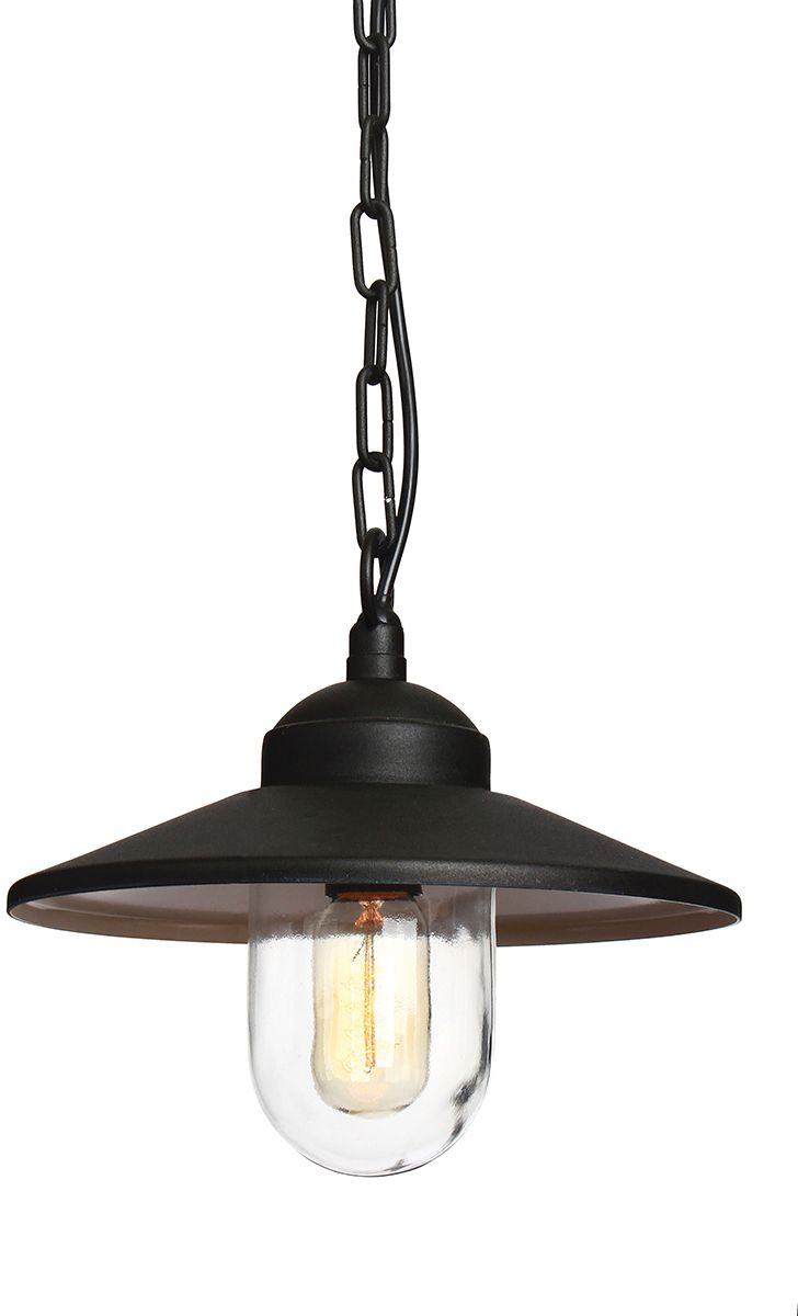 Elstead Lighting Klampenborg Pendelleuchte 1x W schwarz KLAMPENBORG8-BK