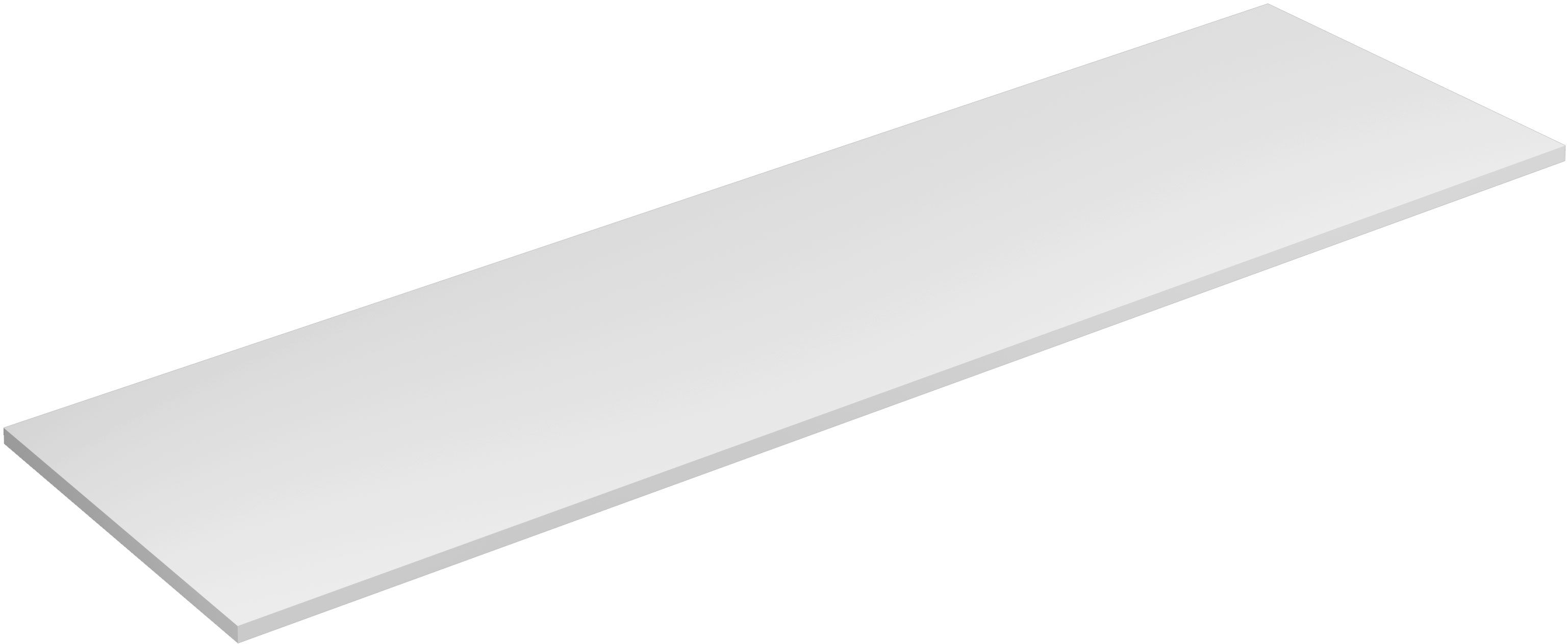 Kludi Icos Naphtha-Arbeitsplatte 180x50 cm weiß 50T18053