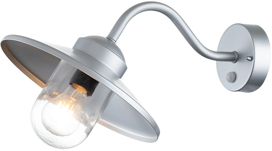 Elstead Lighting Klampenborg Außenwandleuchte 1x60 W silber KLAMPENBORG-PIR-SIL