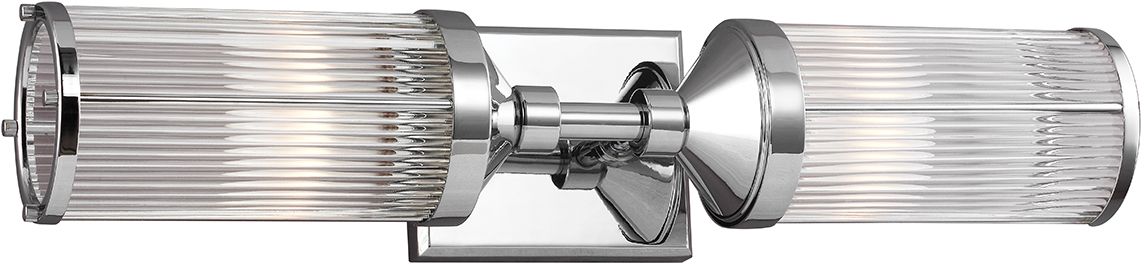 Elstead Lighting Paulson Leuchter 2x3 W chrom FE-PAULSON2