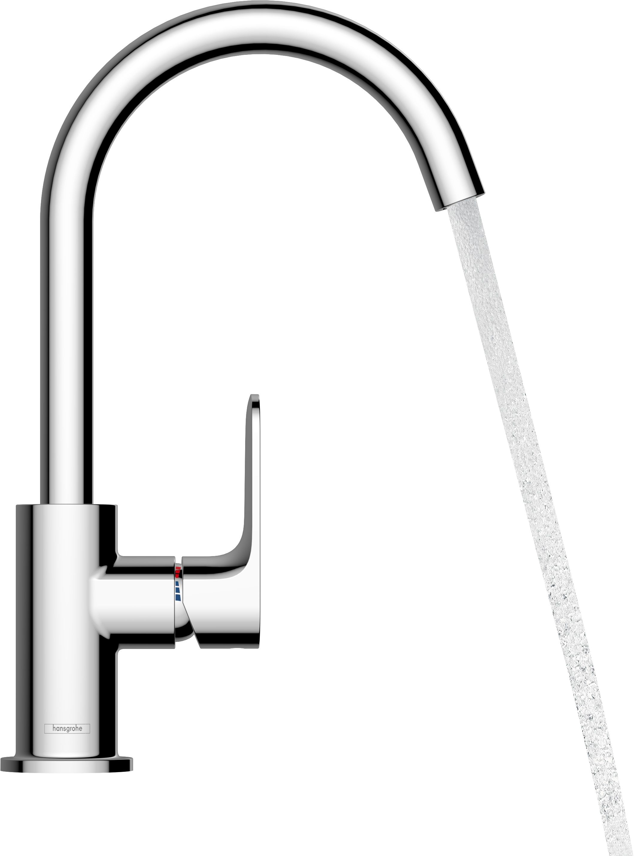 Hansgrohe Rebris S Waschtischarmatur Stehend schwarz 72536670