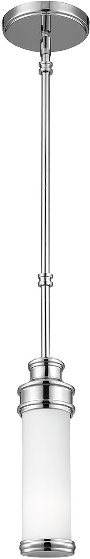 Elstead Lighting Payne Pendelleuchte 1x3 W chrom FE-PAYNE-MPBATH