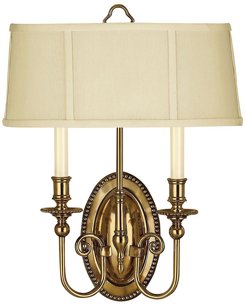 Elstead Lighting Cambridge Leuchter 2x40 W messing HK-CAMBRIDGE2-B