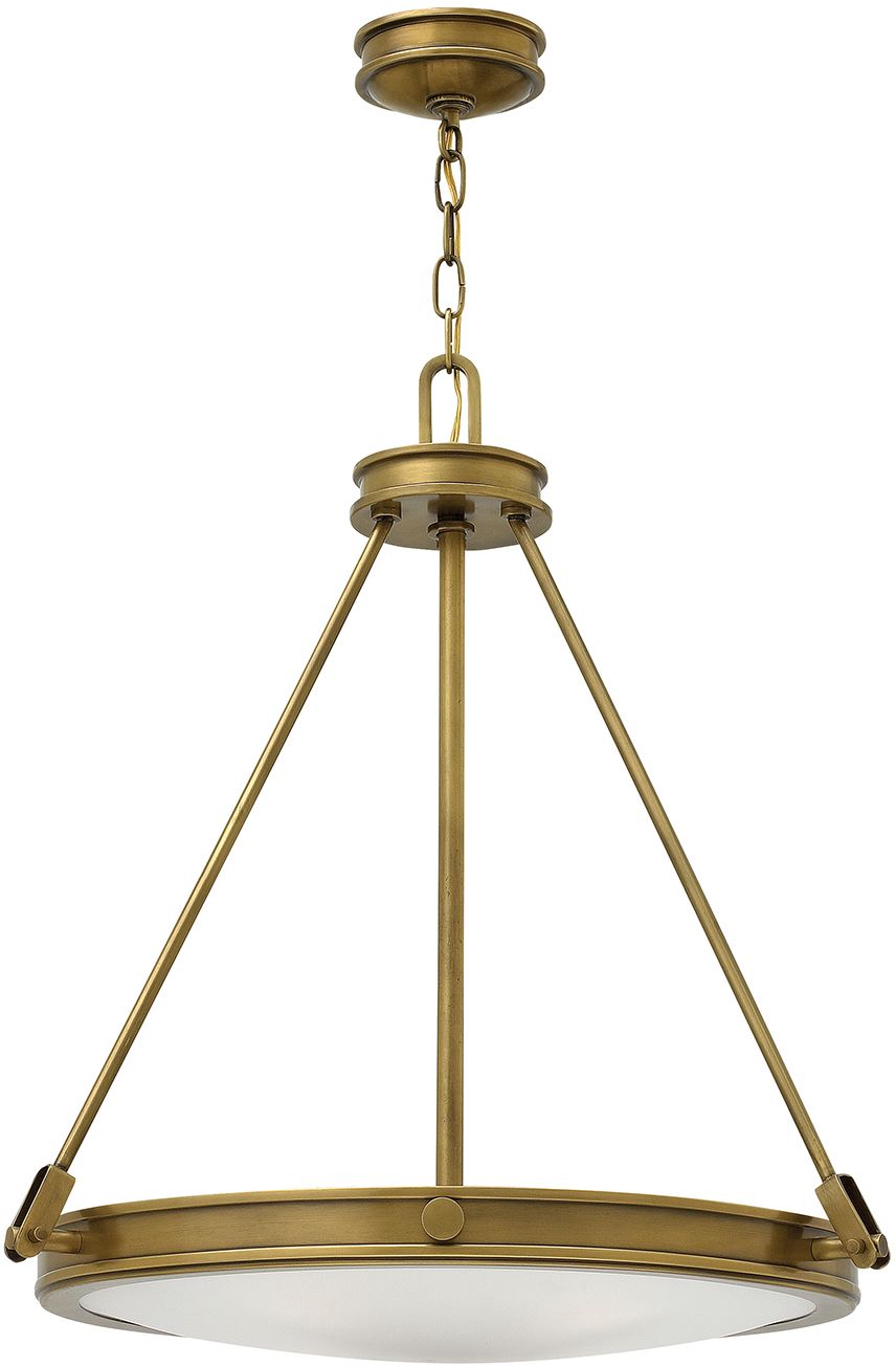 Elstead Lighting Collier Pendelleuchte 4x40 W messing HK-COLLIER-P