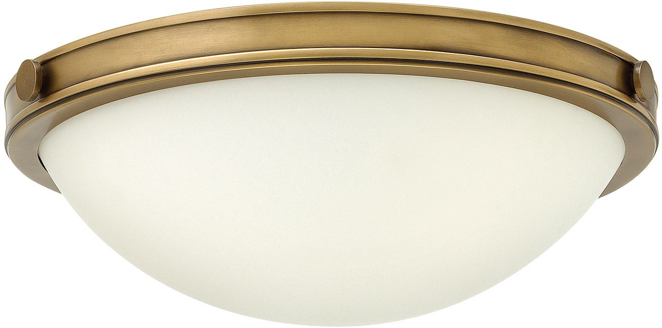 Elstead Lighting Collier Decke 2x40 W messing HK-COLLIER-F-S