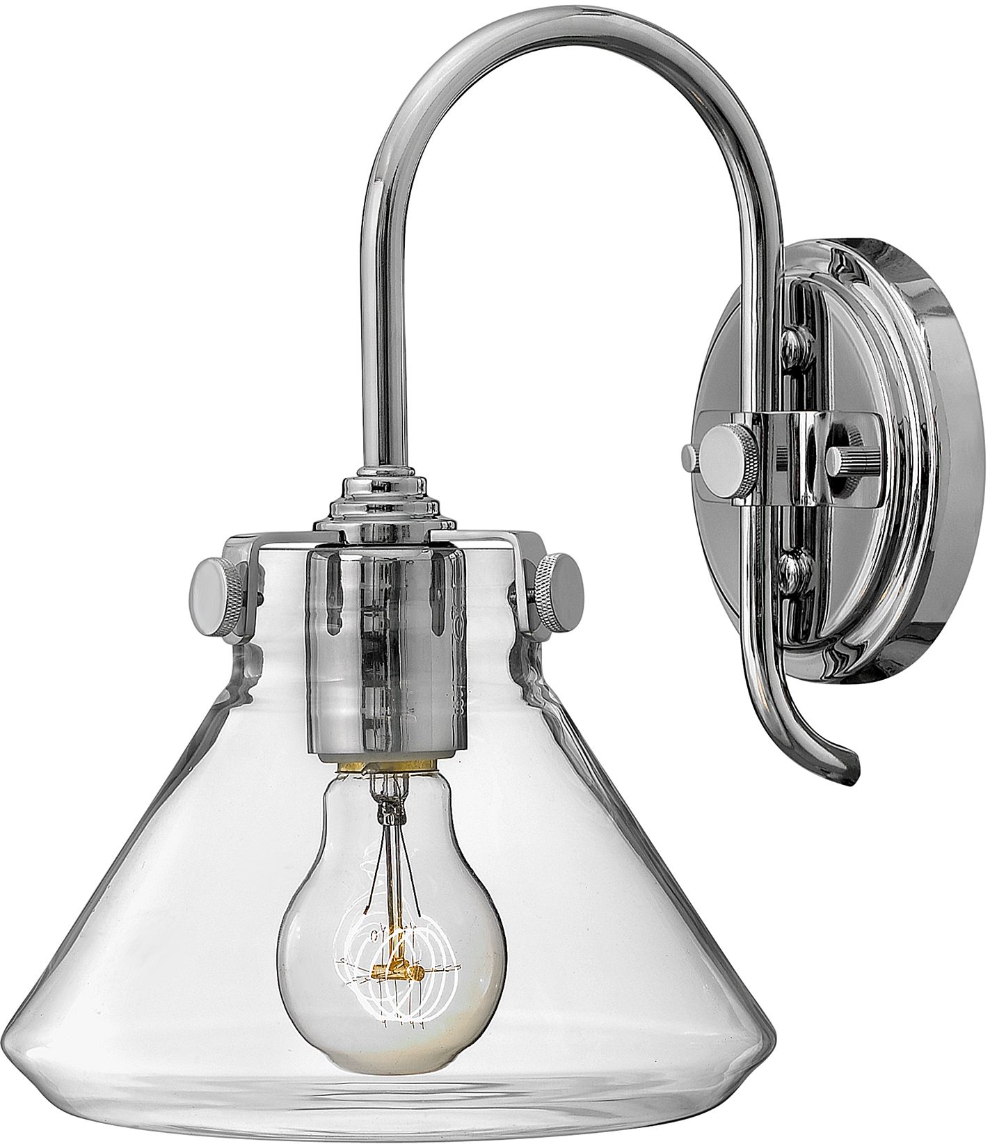 Elstead Lighting Congress Leuchter 1x60 W chrom HK-CONGRESS1-A-CM