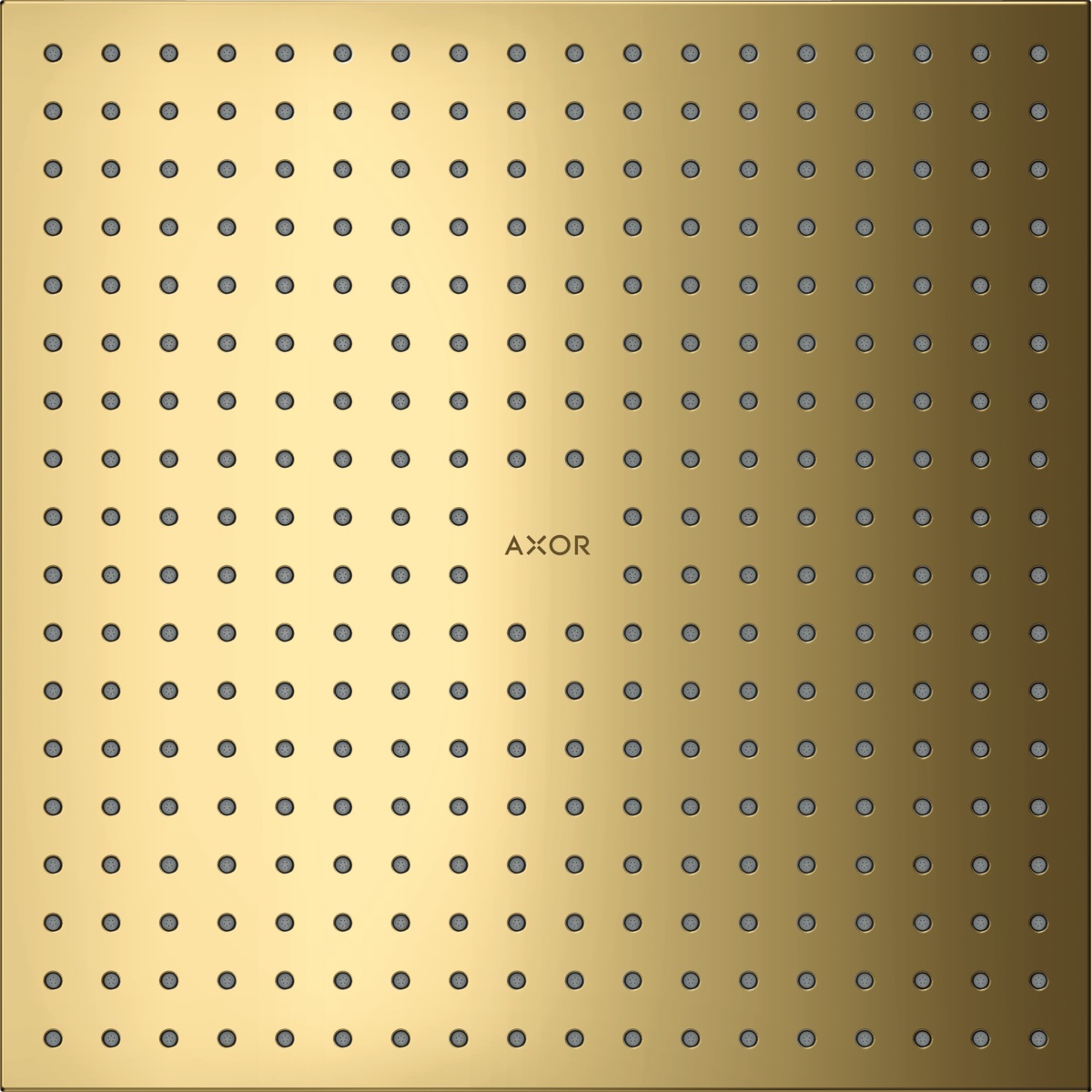 Axor ShowerSolutions Kopfbrause 30x30 cm quadratisch gold 35321990