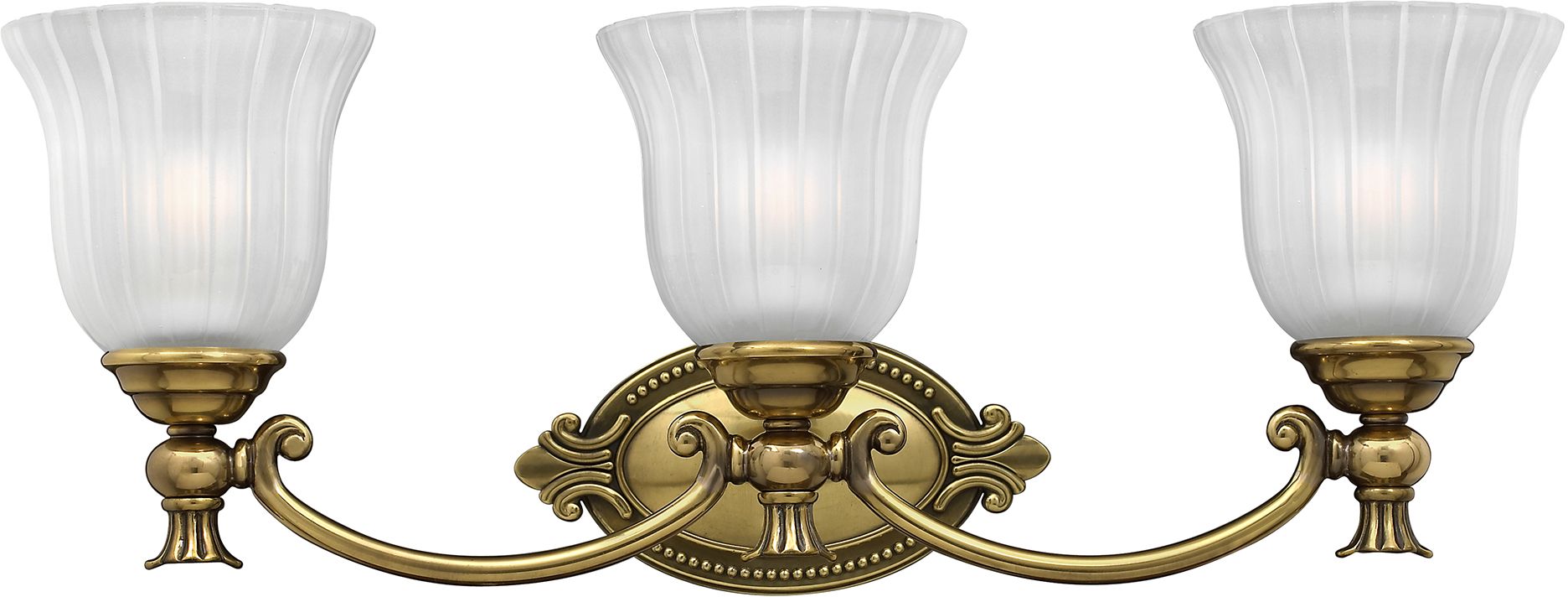 Elstead Lighting Francoise Leuchter 1x3 W messing HK-FRANCOISE3-BATH