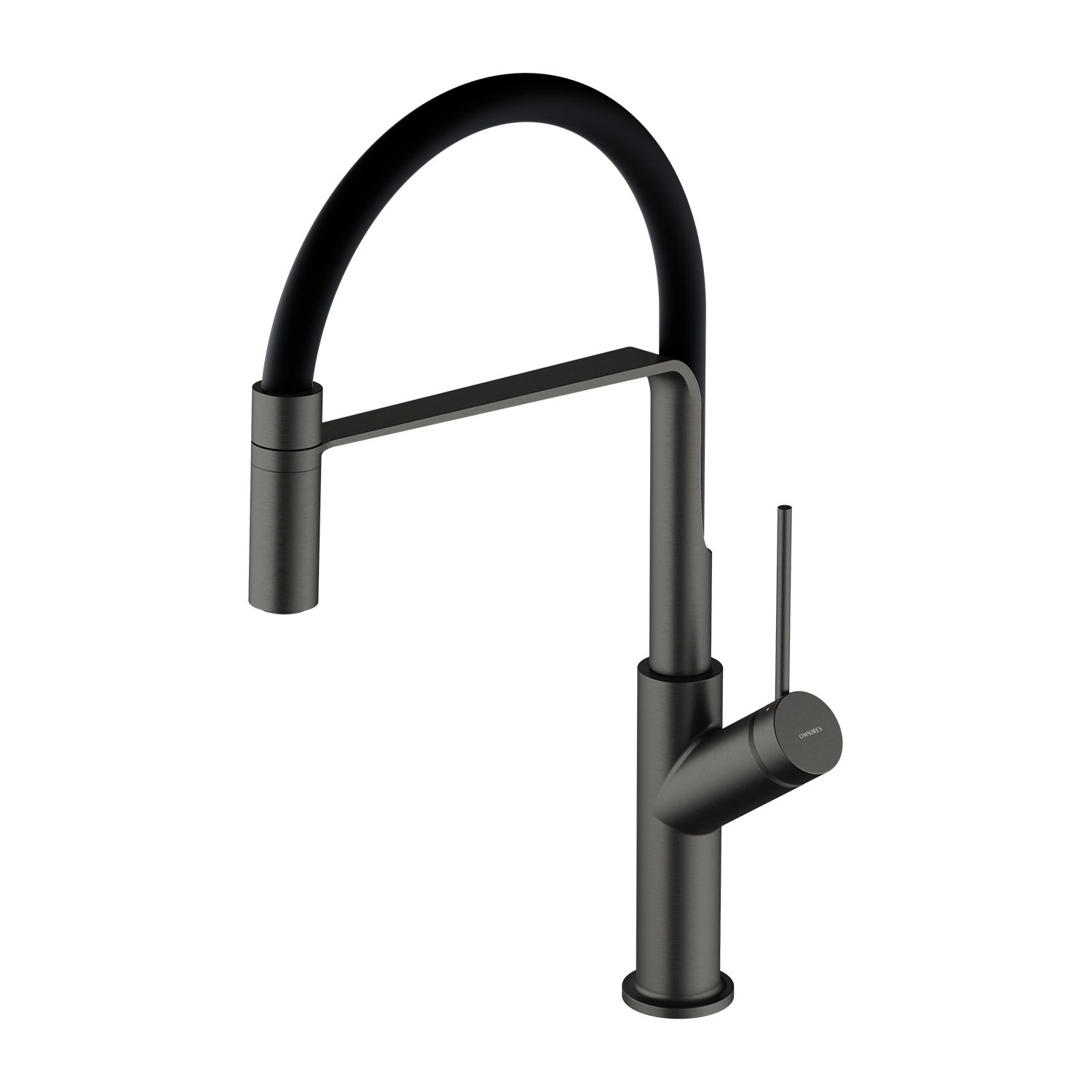 Omnires Vita Küchenarmatur Stehend grafit/grau VI6350BLGR