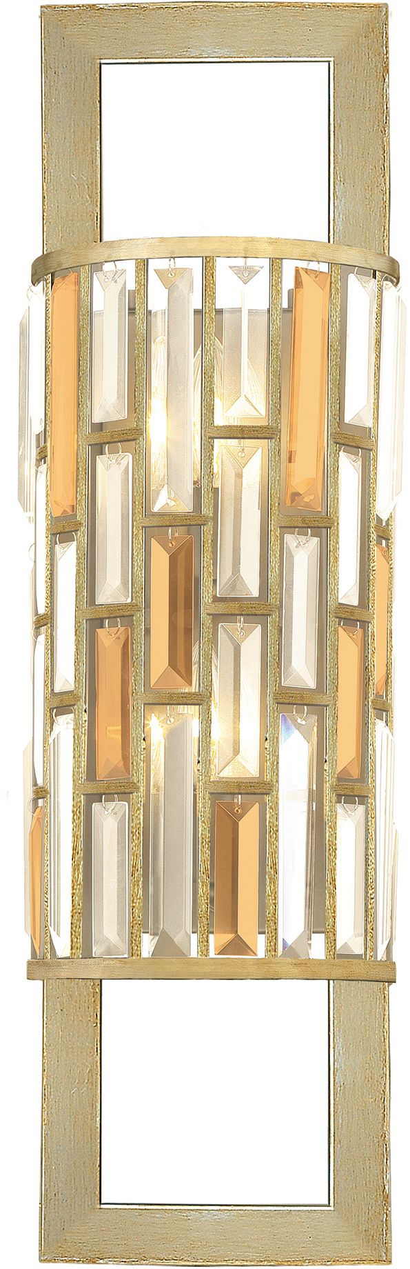 Elstead Lighting Gemma Leuchter 2x60 W silber HK-GEMMA2-B-SL