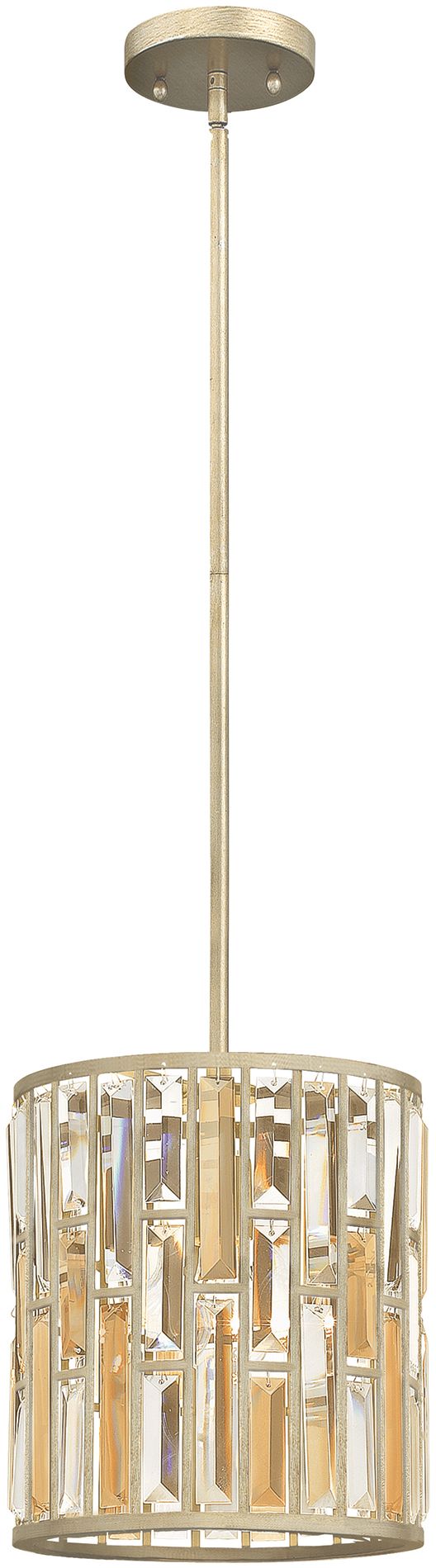 Elstead Lighting Gemma Pendelleuchte 1x60 W silber HK-GEMMA-P-A-SL