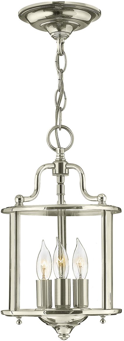 Elstead Lighting Gentry Pendelleuchte 3x60 W nickel HK-GENTRY-P-S-PN