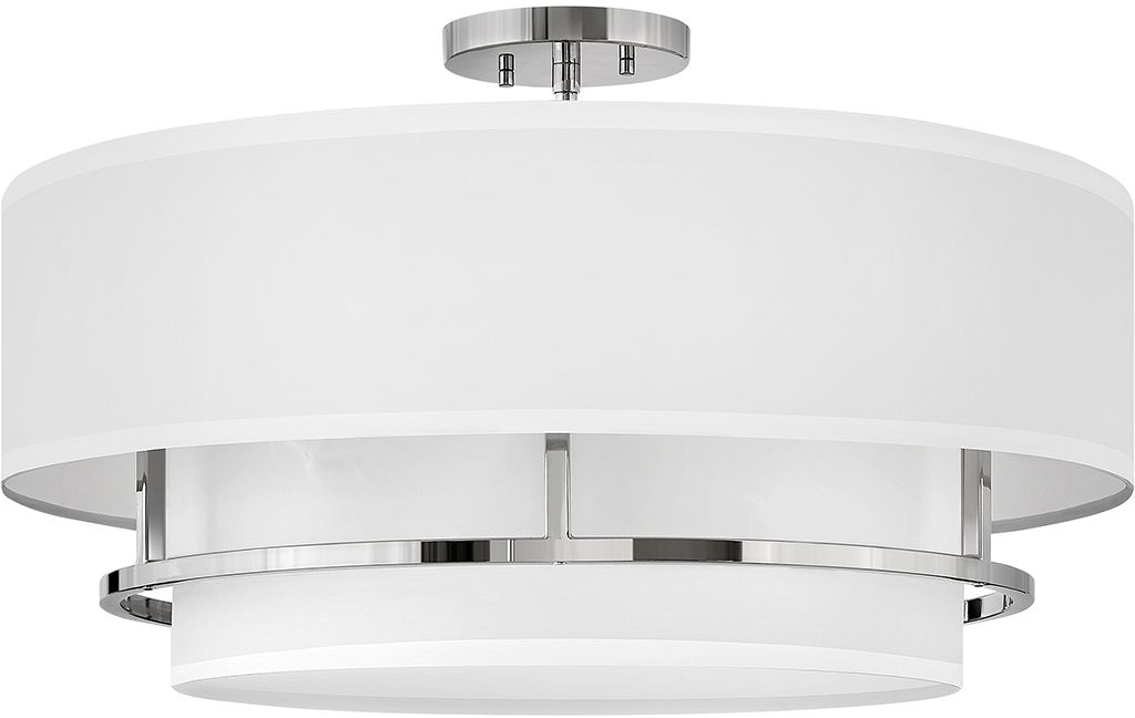 Elstead Lighting Graham Pendelleuchte 4x40 W nickel HK-GRAHAM-L-PN