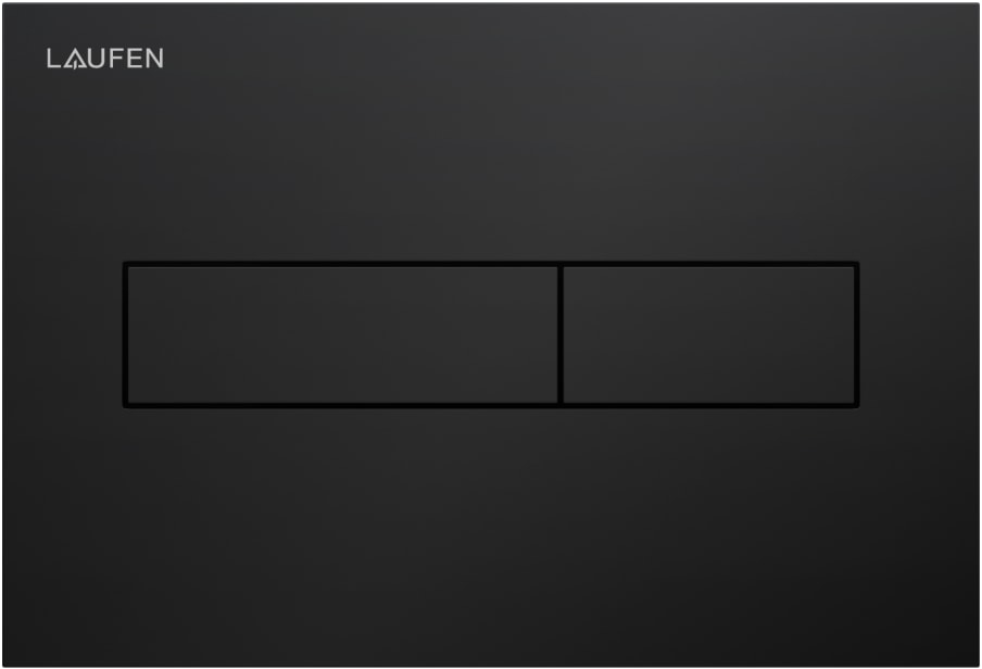 Laufen Ineo Betätigungsplatte für Toilette schwarz H9001117160001