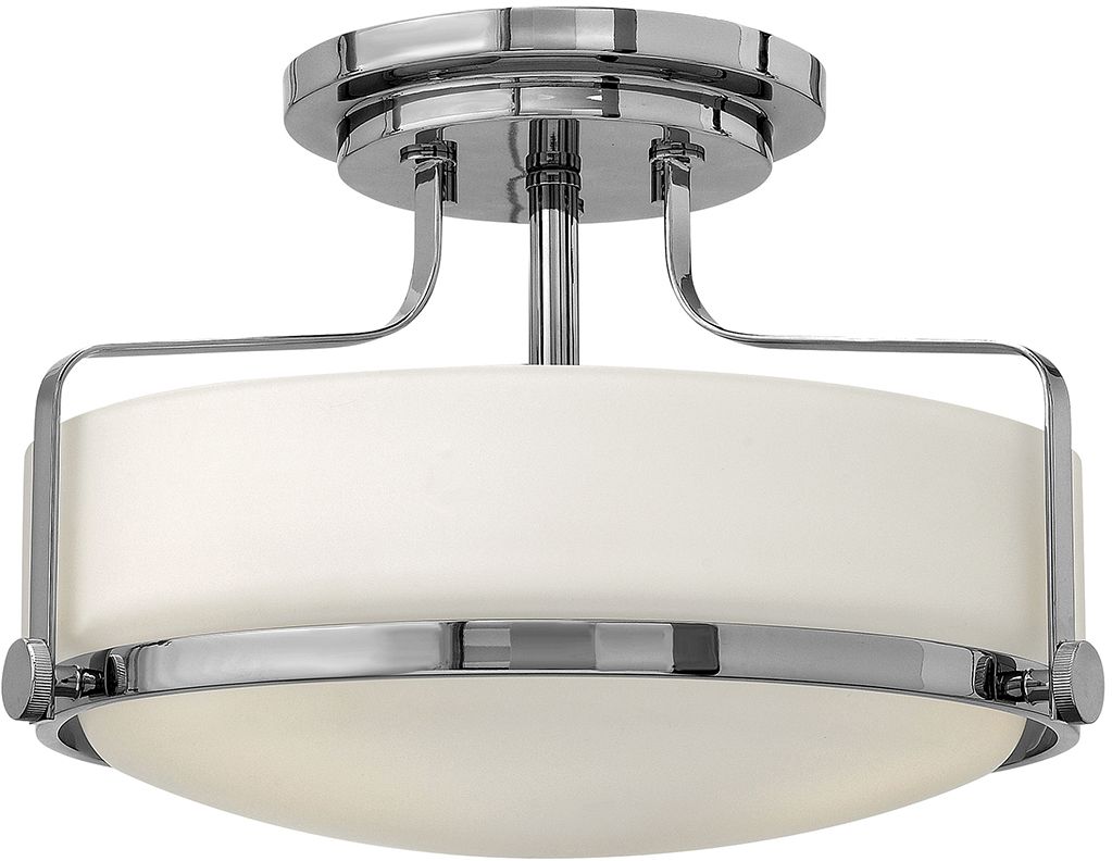 Elstead Lighting Harper Deckenlampe 3x60 W weiß-chrom HK-HARPER-SFS-CM