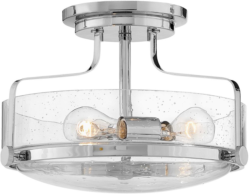 Elstead Lighting Harper Deckenlampe 3x60 W chrom-transparent HK-HARPER-SFS-CM-CS