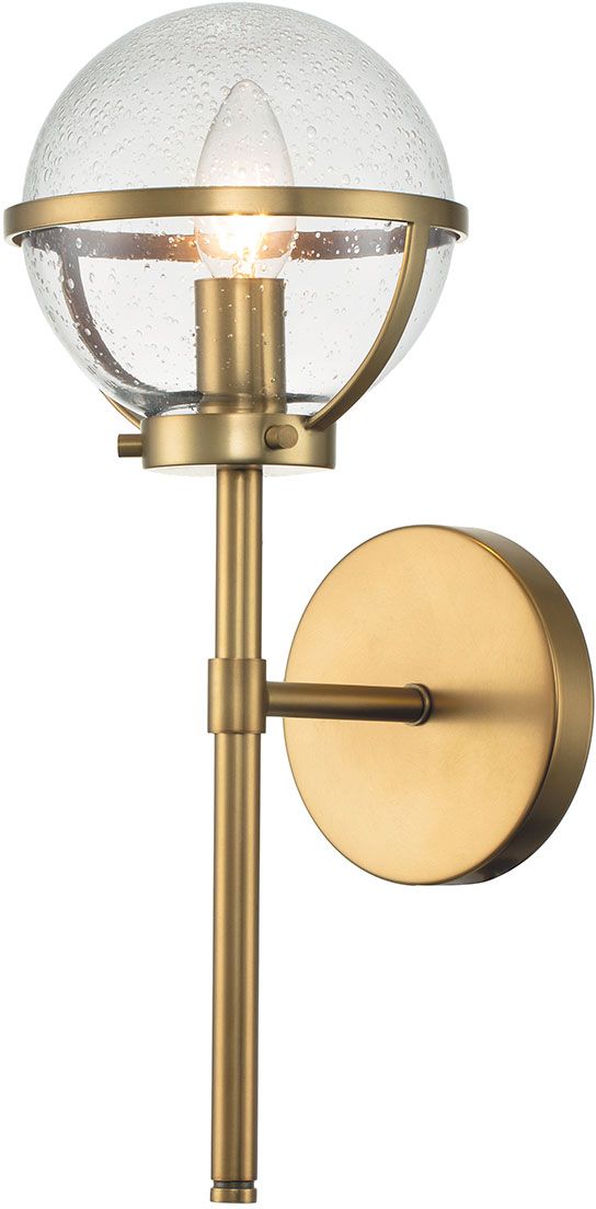 Elstead Lighting Hollis Leuchter 1x40 W messing HK-HOLLIS1-C-HB-BATH