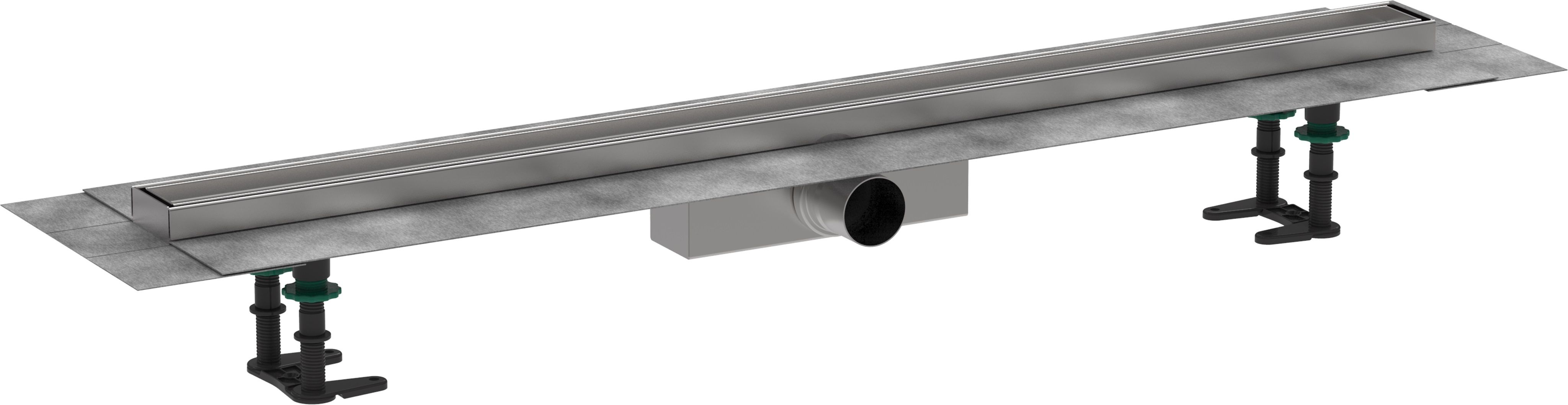 Hansgrohe RainDrain Compact Linienablauf 100 cm stahl 56183000