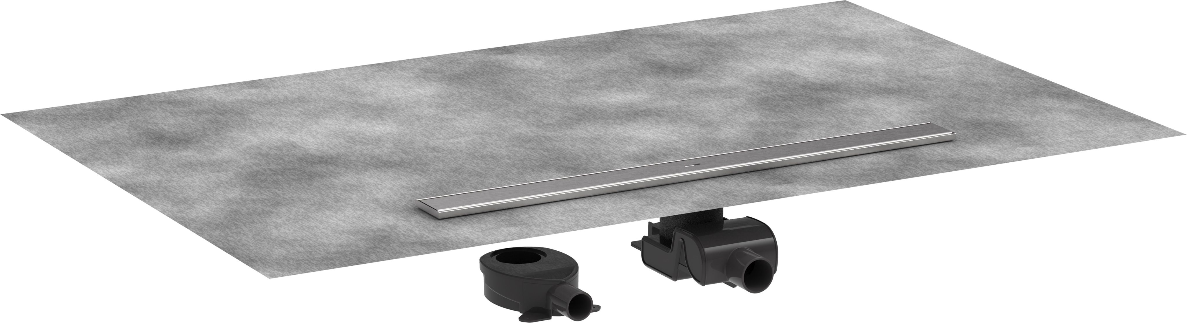 Hansgrohe RainDrain Allround Linienablauf 80 cm stahl 56187800