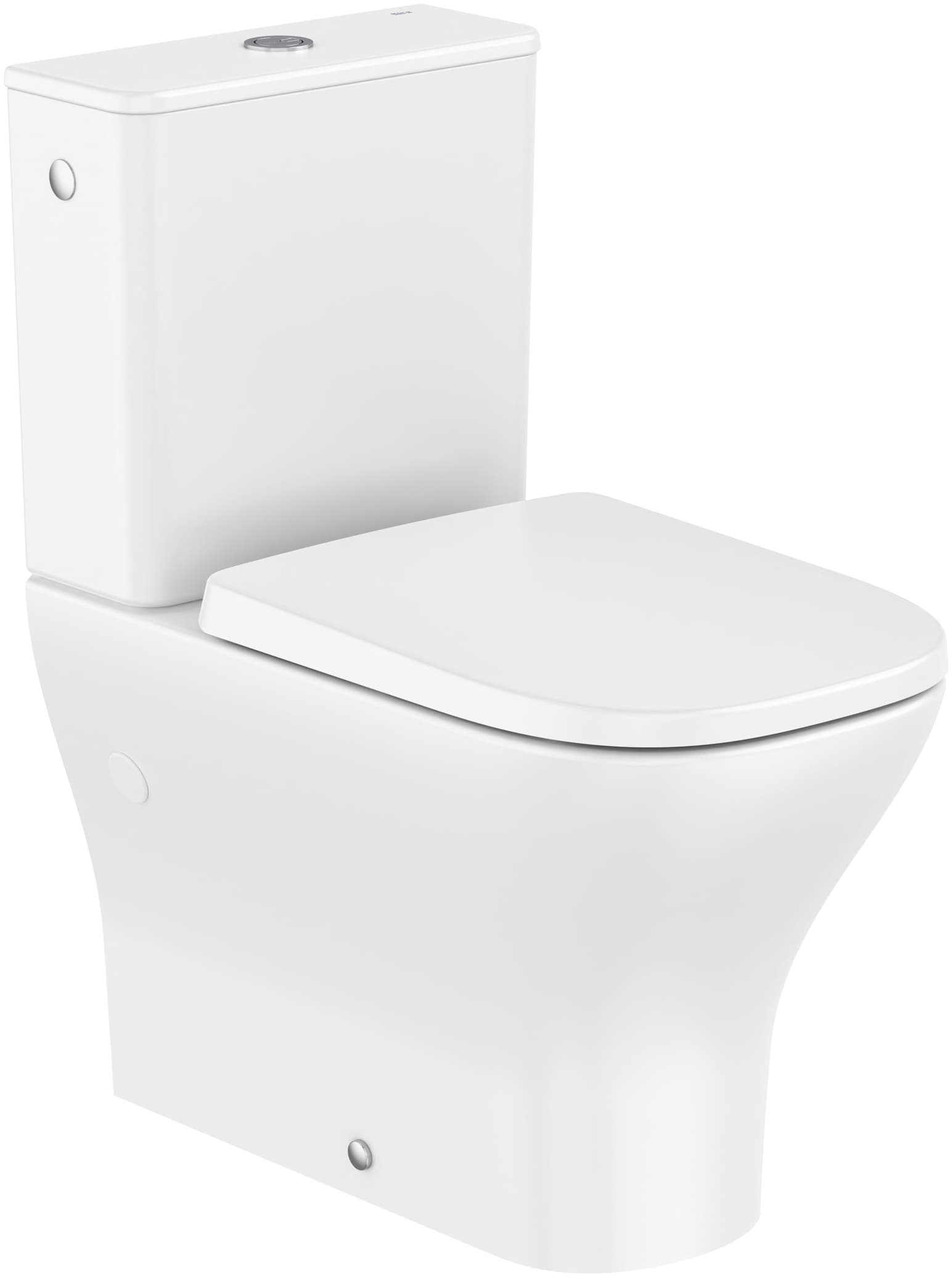 Roca Optica Kompakte Toilettenschüssel mit Wirbelspülung weiß A342V15000