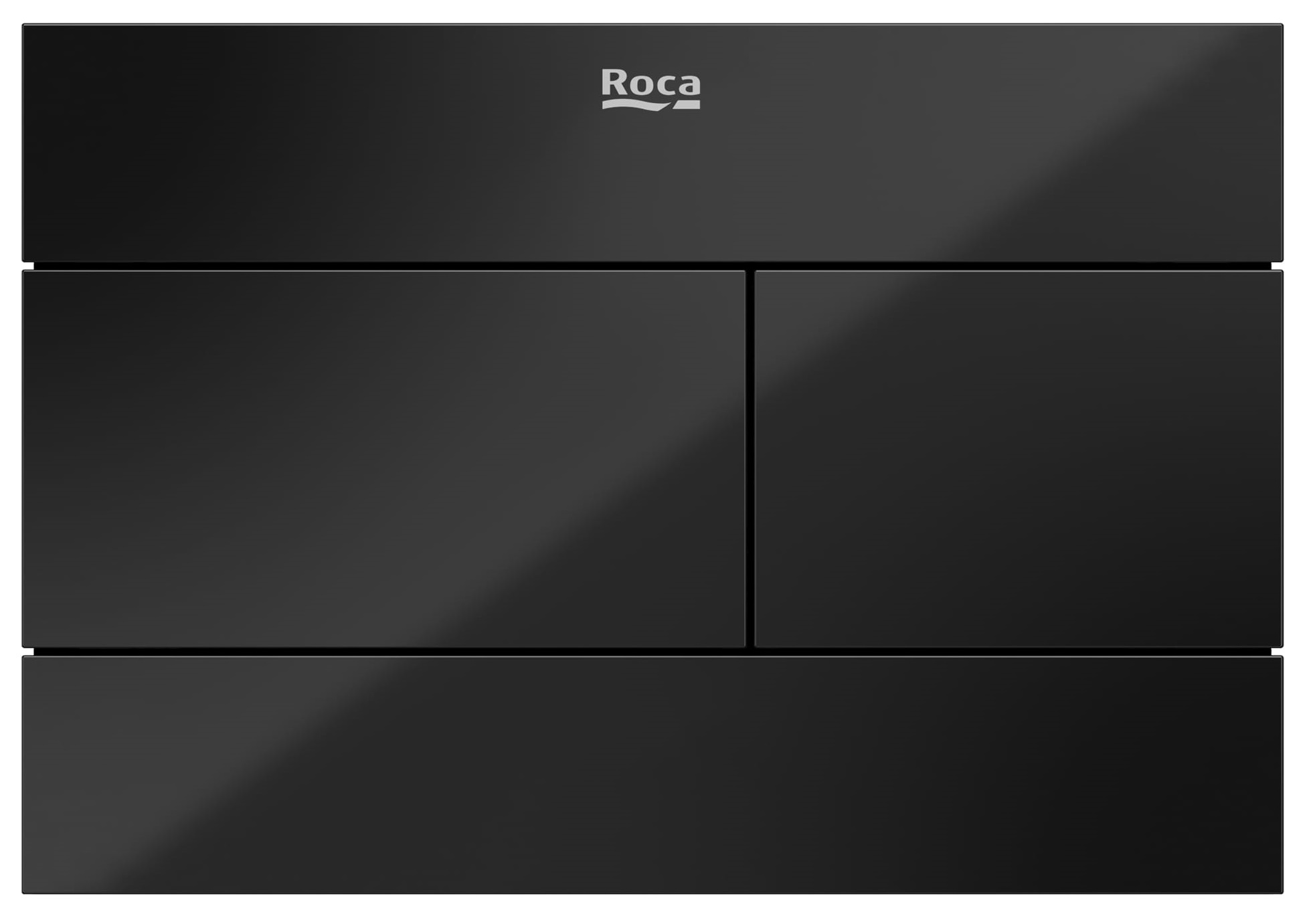 Roca Duplo S Betätigungsplatte für Toilette schwarz A890224388