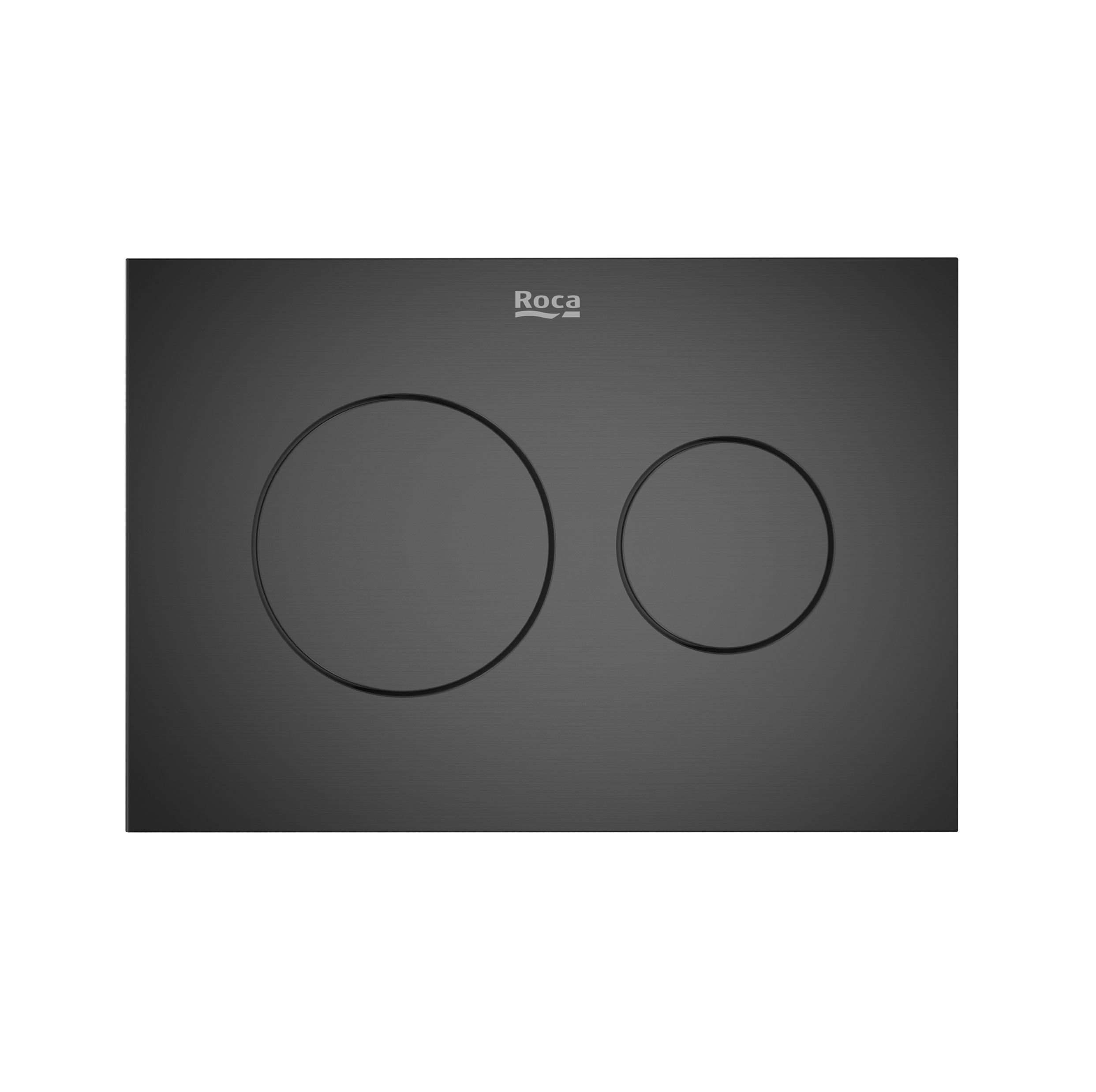 Roca Duplo S Betätigungsplatte für Toilette schwarz A8902233CN