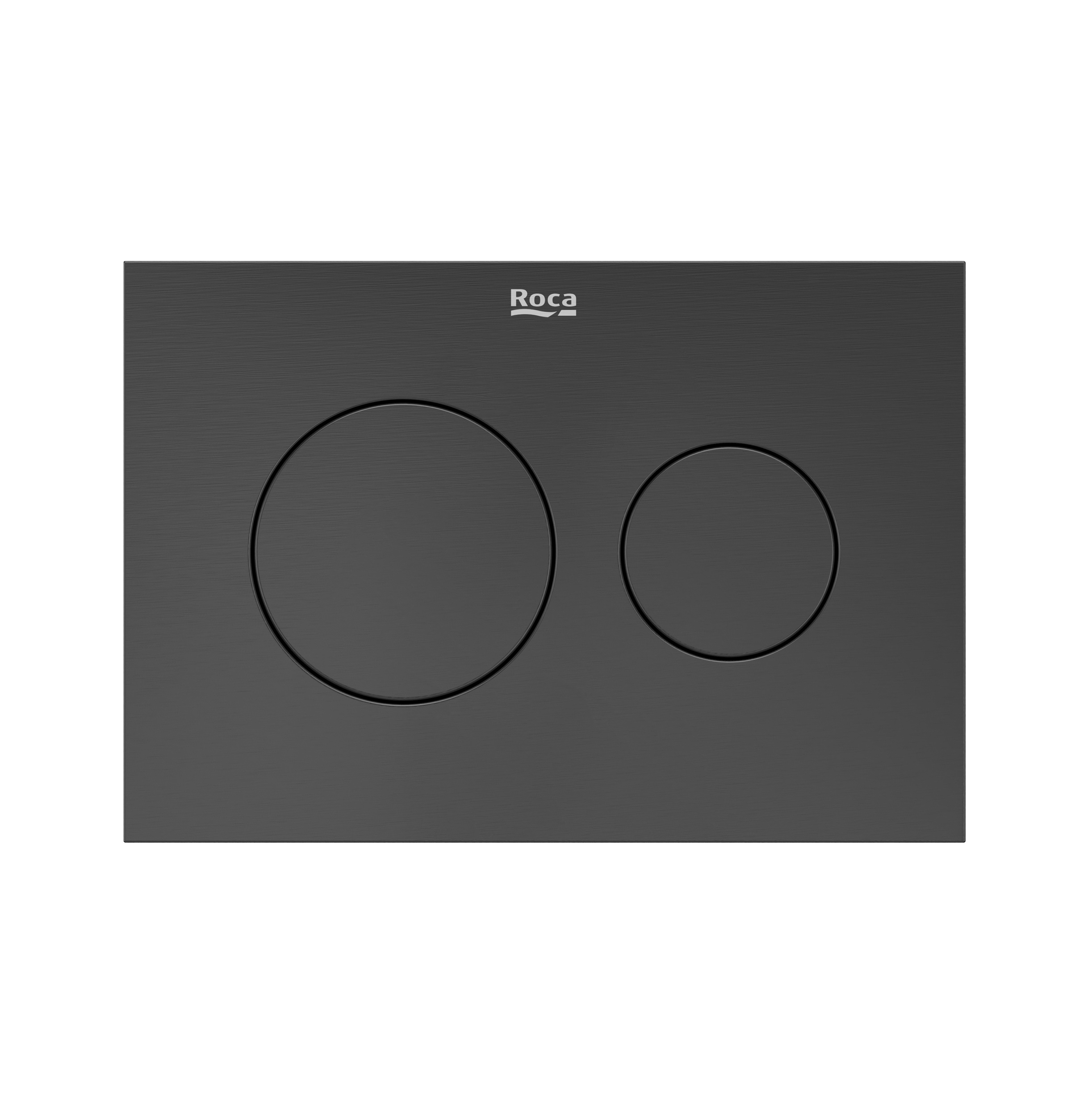 Roca Duplo S Betätigungsplatte für Toilette schwarz A8902233NM