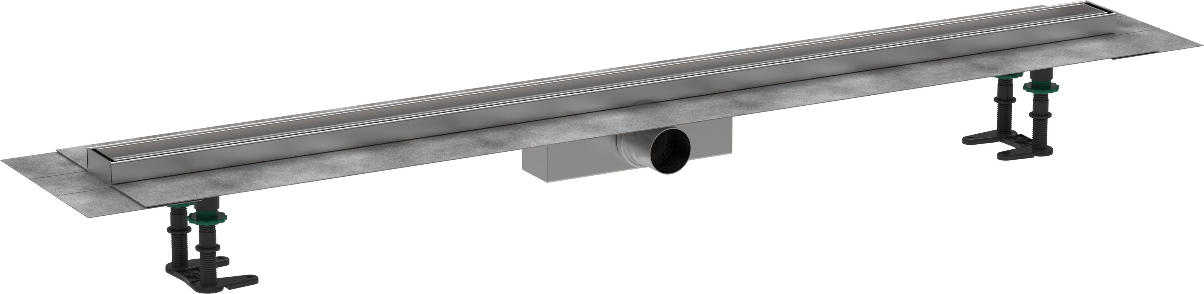 Hansgrohe RainDrain Compact Linienablauf 120 cm stahl 56185000