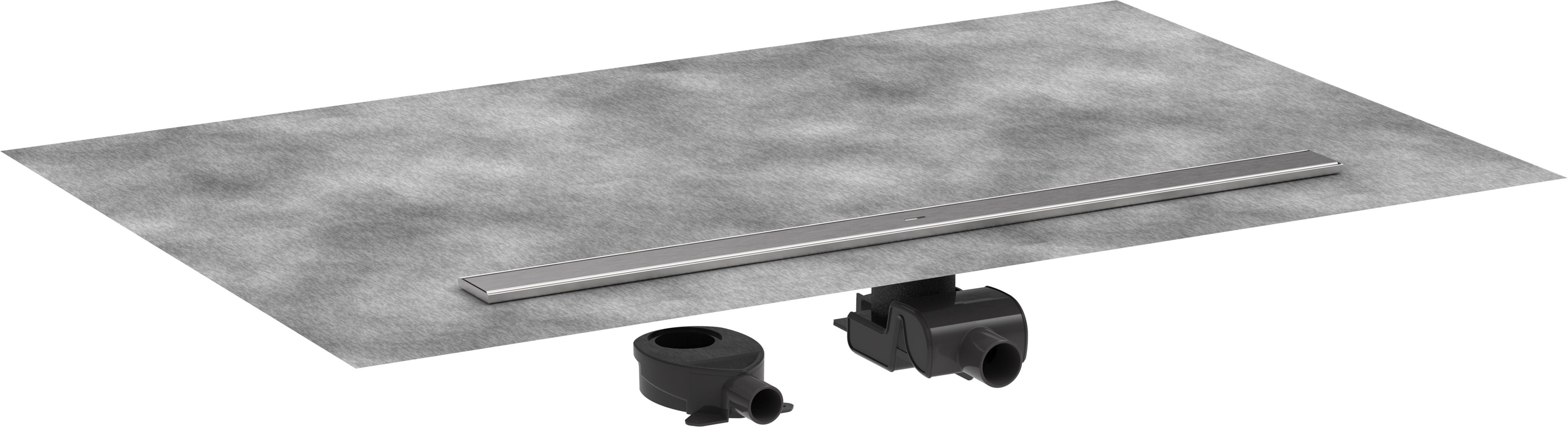 Hansgrohe RainDrain Allround Linienablauf 100 cm stahl 56189800