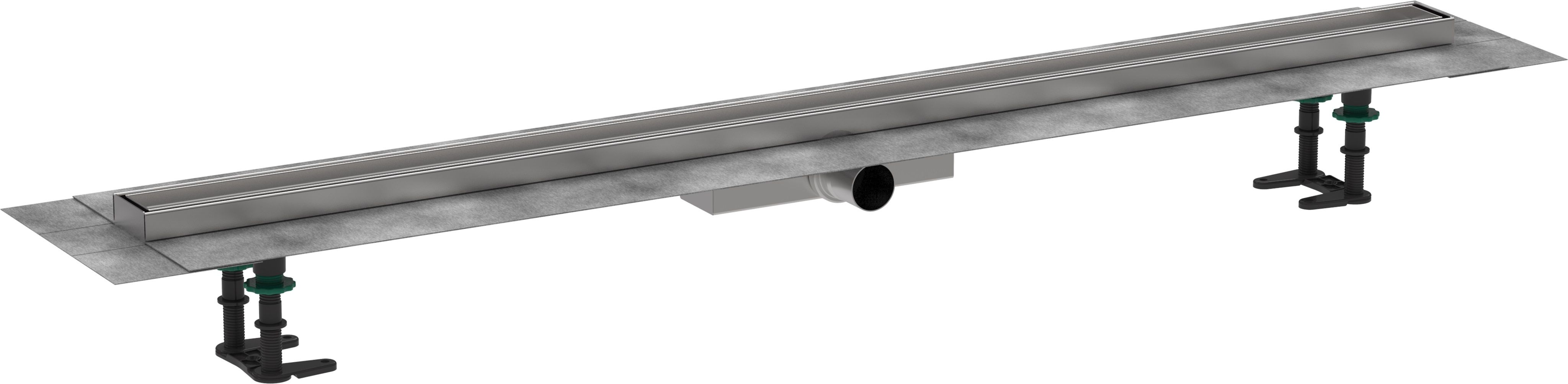 Hansgrohe RainDrain Compact Linienablauf 120 cm stahl 56173000