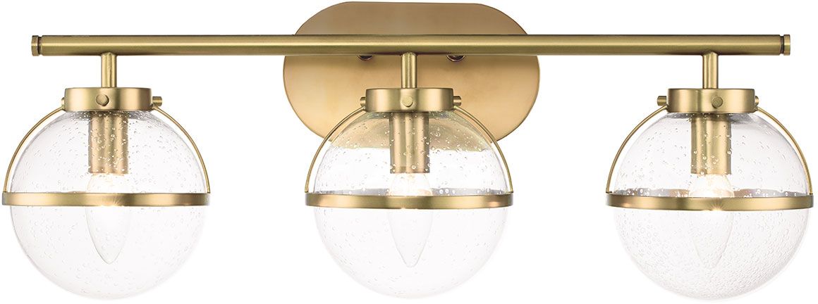 Elstead Lighting Hollis Leuchter 3x40 W messing HK-HOLLIS3-C-HB-BATH