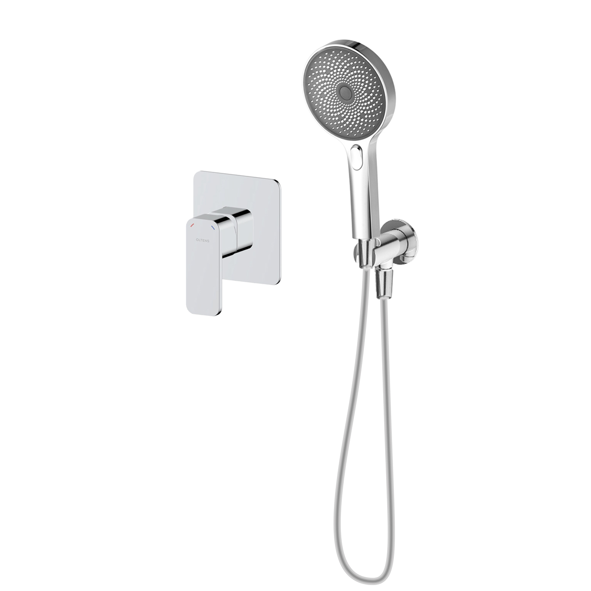 Set Duschbatterie Oltens Hadsel 33106100, Handbrause Oltens Havis EasyClick 37107100, 39304100, 37200100