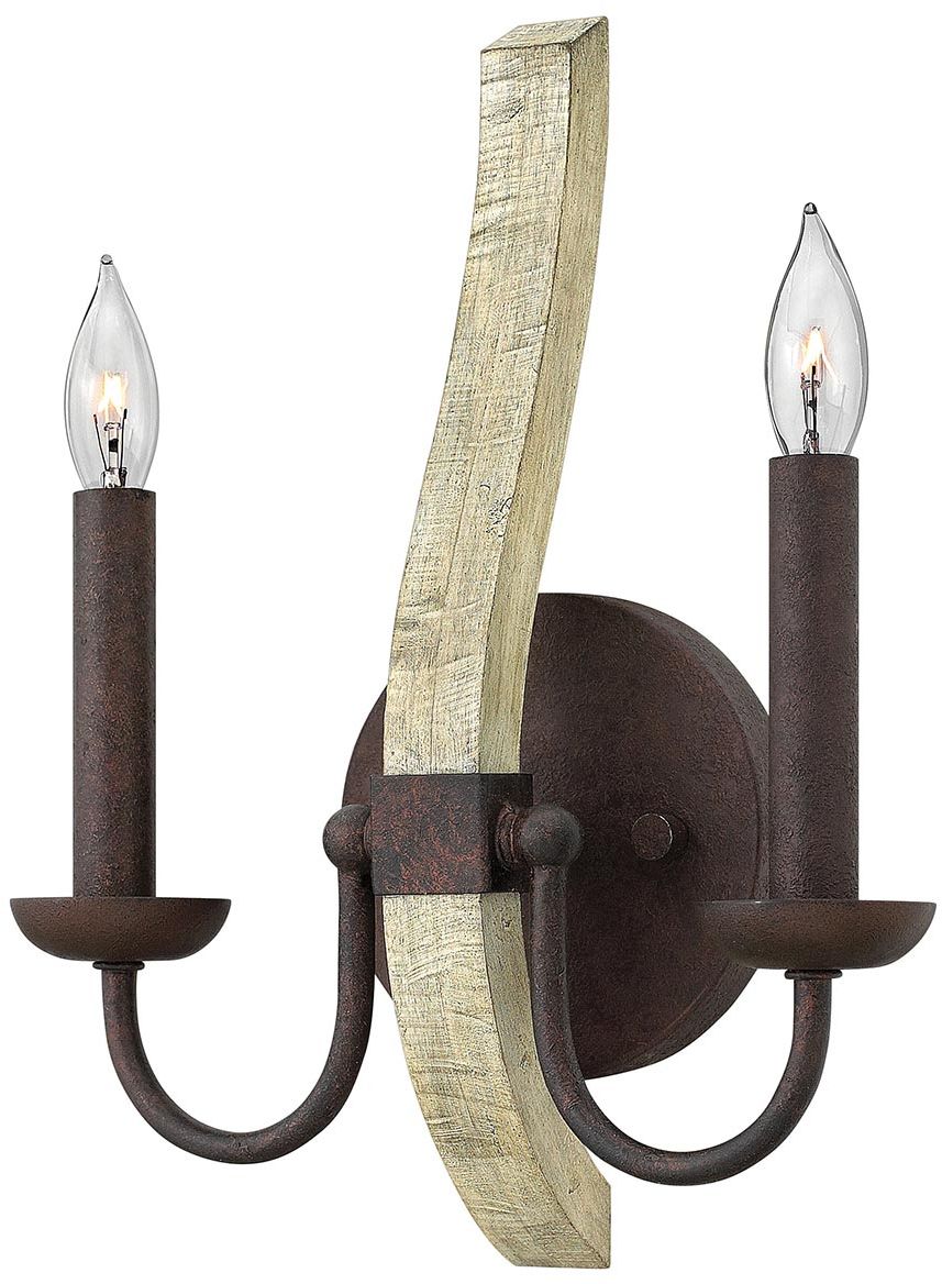 Elstead Lighting Middlefield Leuchter 2x60 W eisen HK-MIDDLEFIELD2