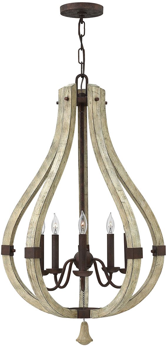 Elstead Lighting Middlefield Pendelleuchte 5x60 W eisen HK-MIDDLEFIELD5