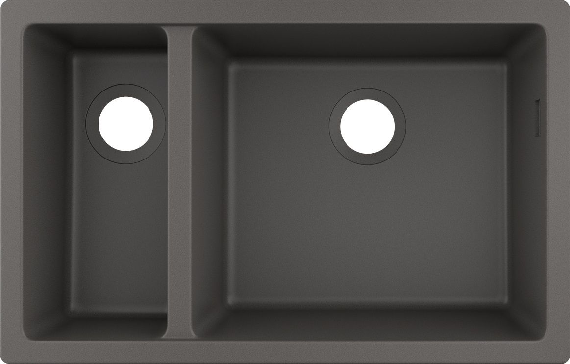 Hansgrohe S 51 granitspüle 71x45 cm grau/graphit/onyx 43433290
