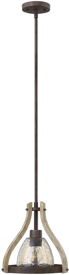 Elstead Lighting Middlefield Pendelleuchte 1x60 W eisen HK-MIDDLEFIELDP1