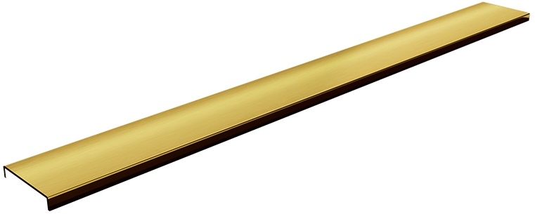 Schedpol Base Gold Brushed Range Abdeckung Linienablauf 70 cm gold 10.051/DPZS