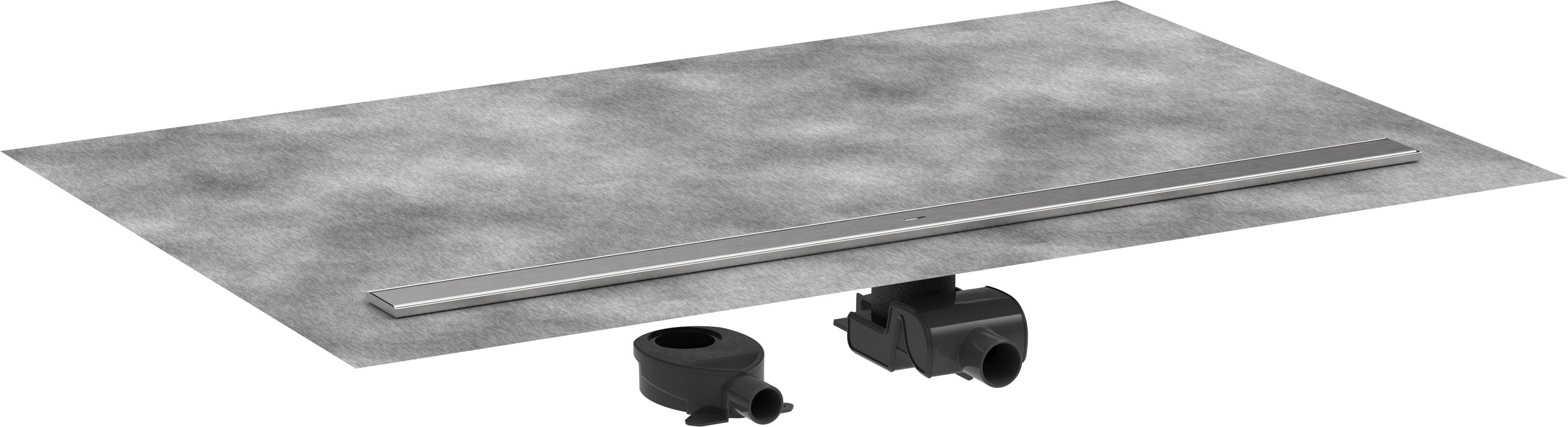 Hansgrohe RainDrain Allround Linienablauf 120 cm stahl 56190800