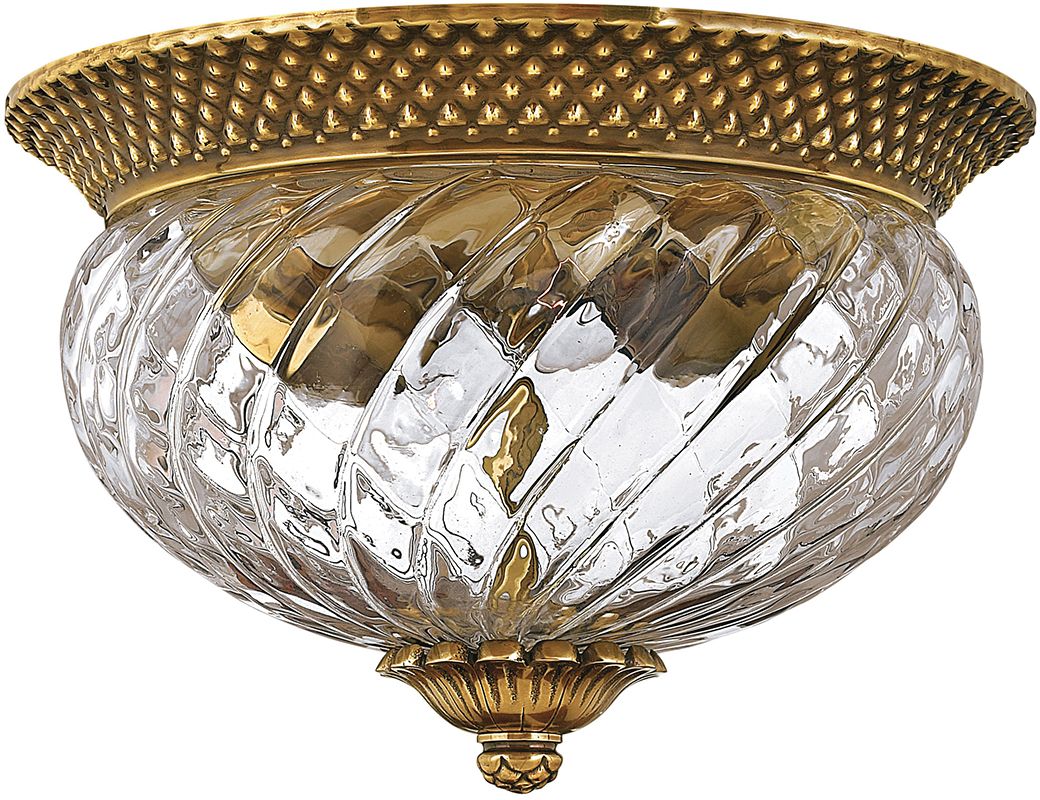 Elstead Lighting Plantation Decke 2x60 W messing HK-PLANTATION-FS-BB