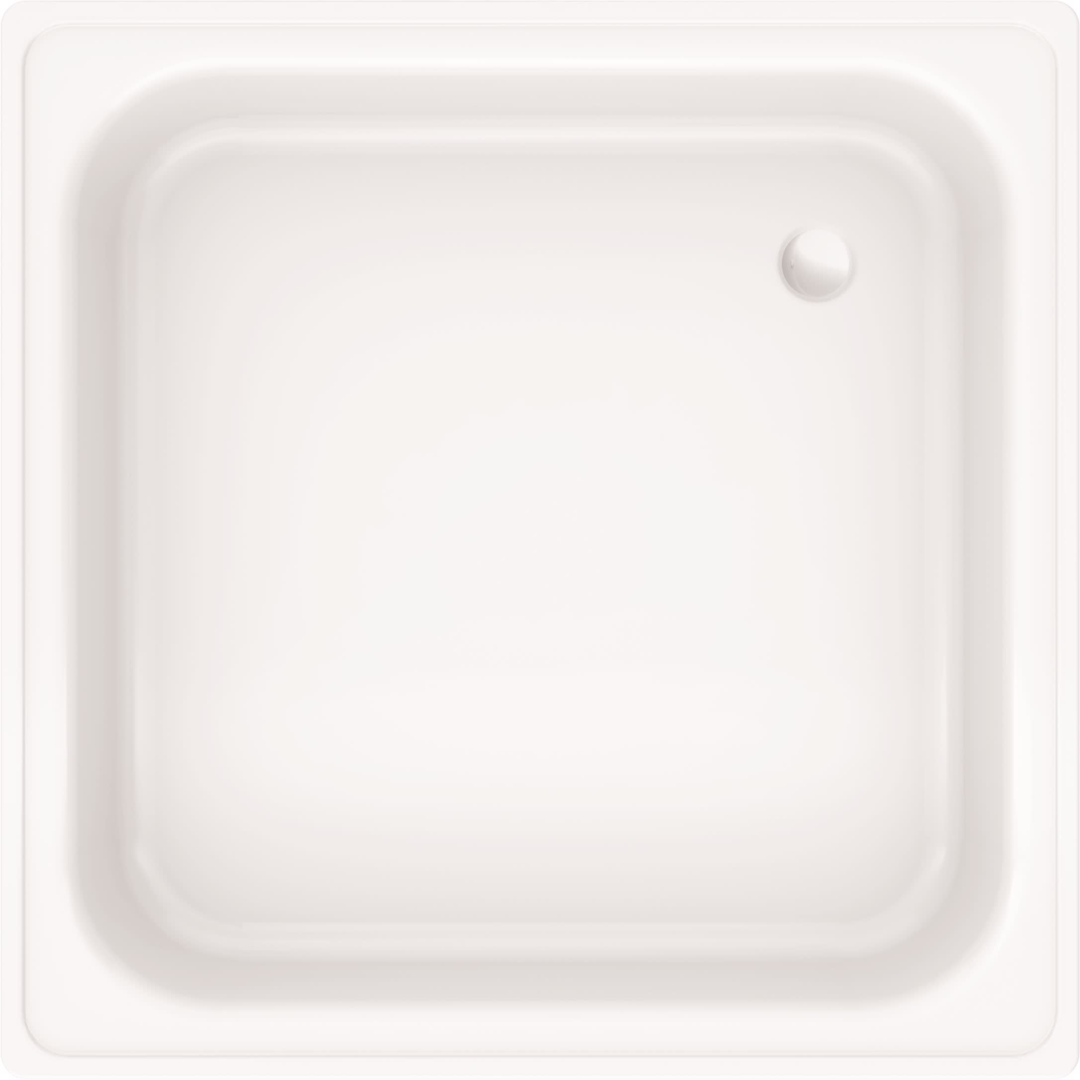 Roca Sacha Quadratische Duschwanne 70x70 cm weiß A2B507G000