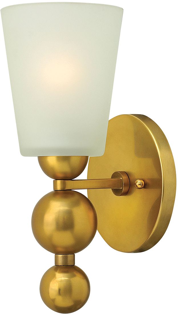 Elstead Lighting Zelda Leuchter 1x60 W messing HK-ZELDA1-VS