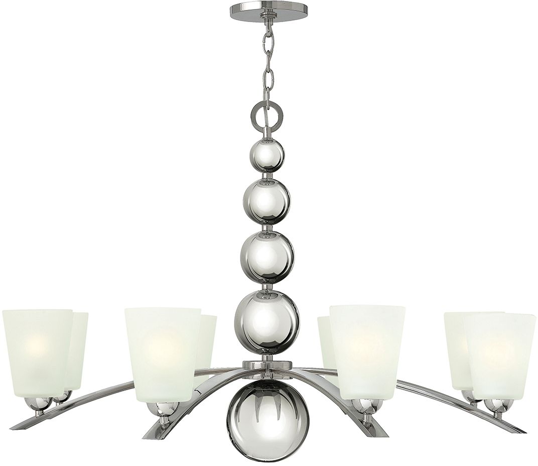 Elstead Lighting Zelda Pendelleuchte x60 W nickel HK-ZELDA8-PN