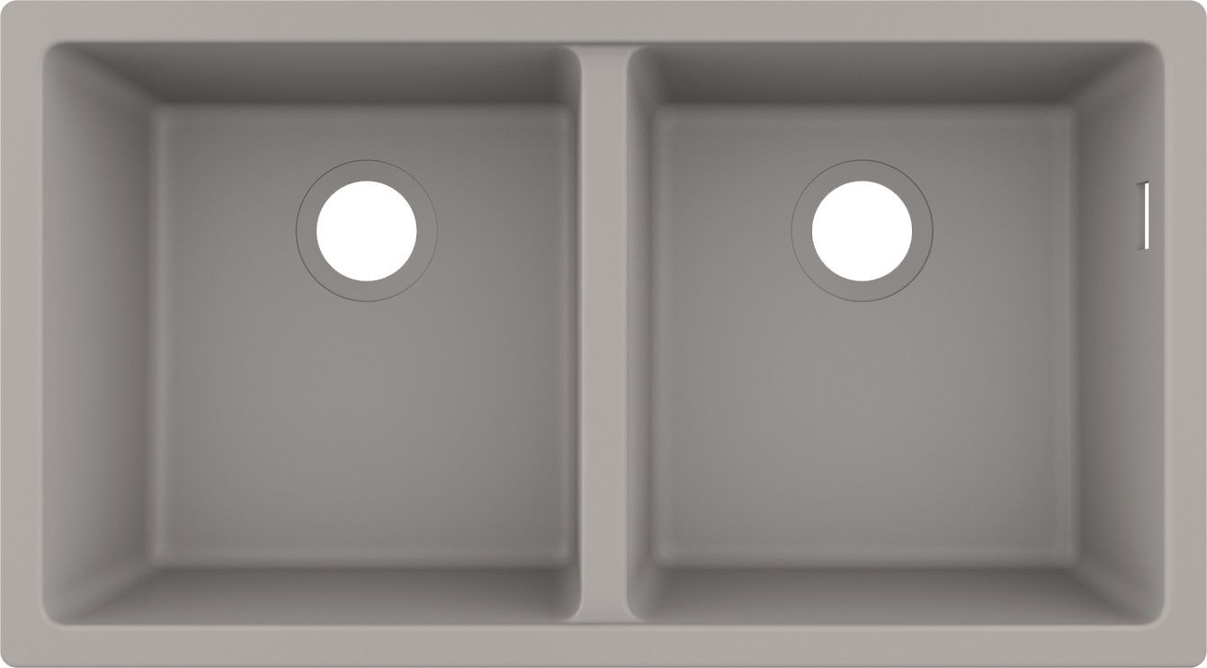 Hansgrohe S 51 granitspüle 82x45 cm grau/graphit/onyx 43434380