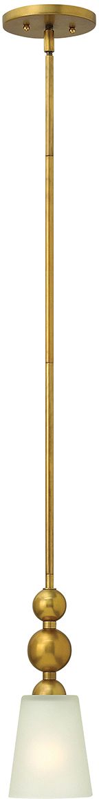 Elstead Lighting Zelda Pendelleuchte 1x60 W messing HK-ZELDA-P-A-VS