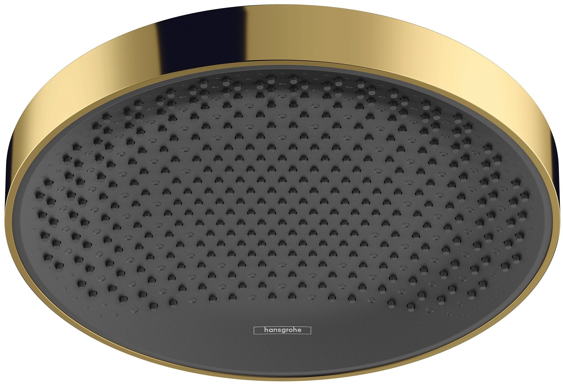 Hansgrohe Rainfinity Kopfbrause 25x25 cm rund schwarz-gold 26228990
