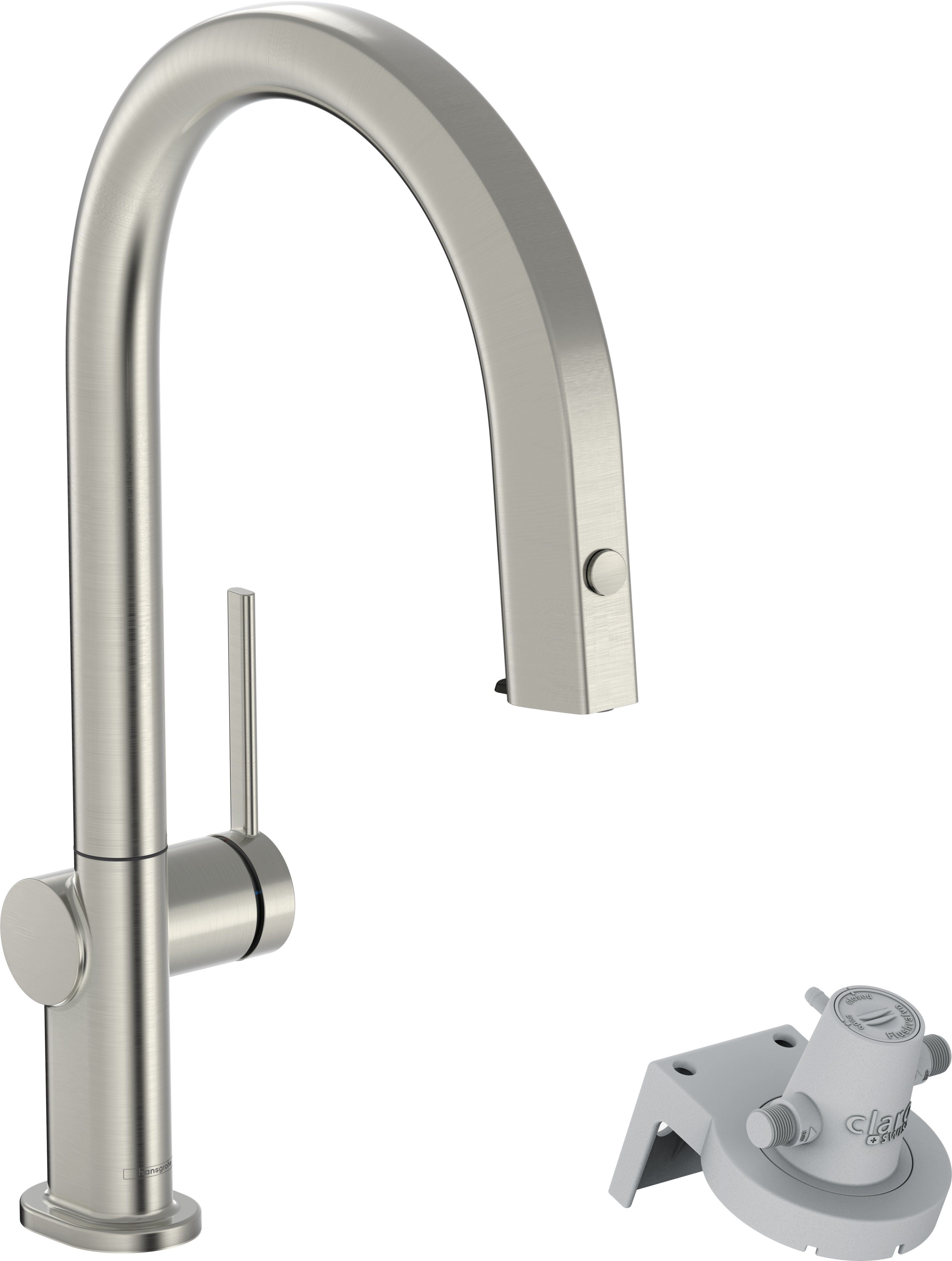 Hansgrohe Aqittura M91 Küchenarmatur mit Filter Stehend edelstahl 76826800