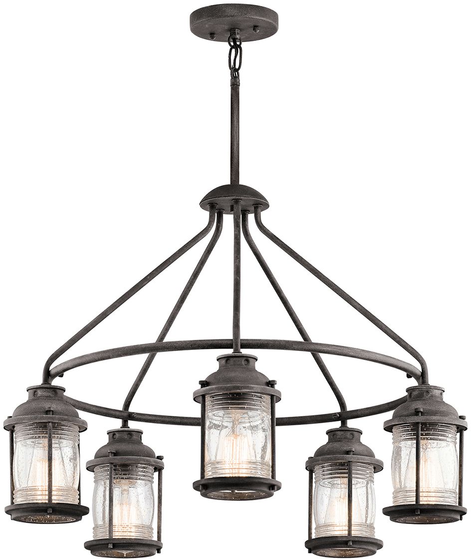 Elstead Lighting Ashland Bay Pendelleuchte 5x60 W KL-ASHLANDBAY-5P