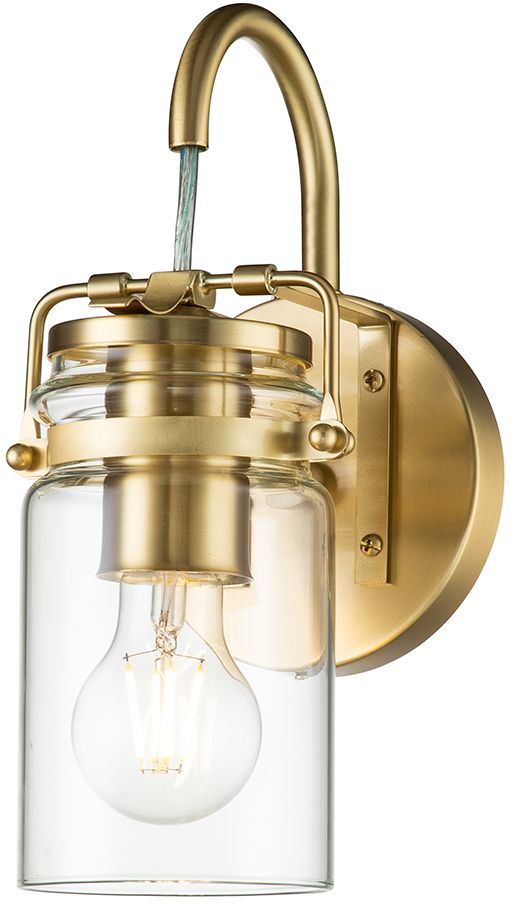 Elstead Lighting Brinley Leuchter 1x60 W messing KL-BRINLEY1-BB