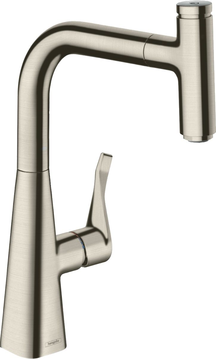 Hansgrohe Metris Select M71 Küchenarmatur Stehend edelstahl 73802800
